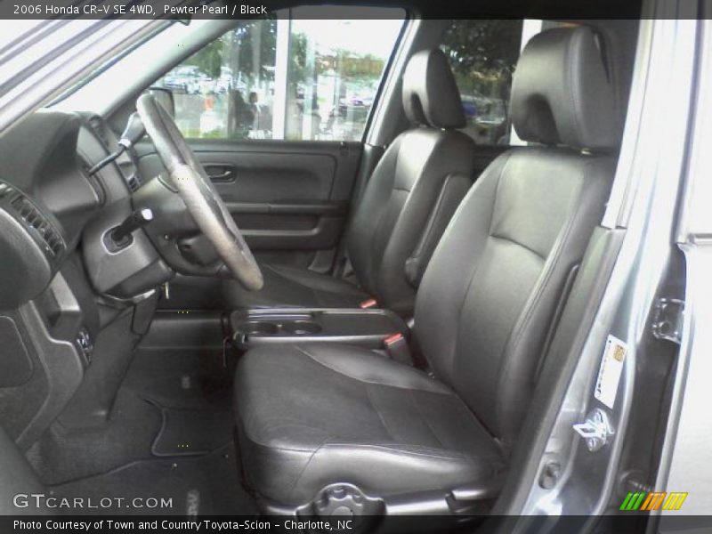 Pewter Pearl / Black 2006 Honda CR-V SE 4WD
