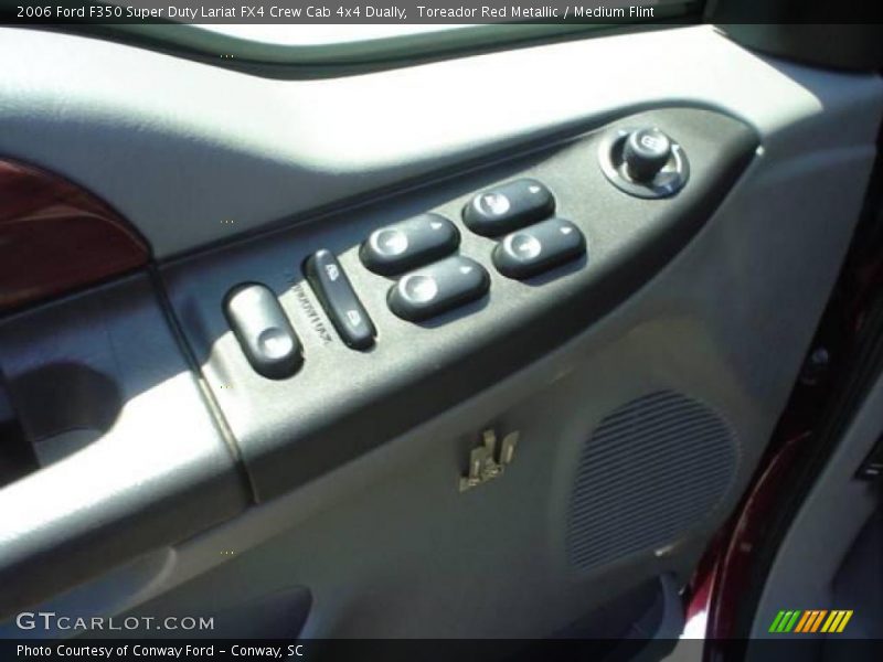 Toreador Red Metallic / Medium Flint 2006 Ford F350 Super Duty Lariat FX4 Crew Cab 4x4 Dually