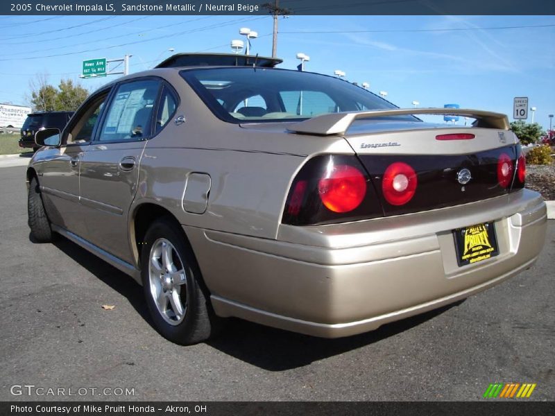 Sandstone Metallic / Neutral Beige 2005 Chevrolet Impala LS