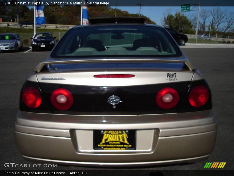 Sandstone Metallic / Neutral Beige 2005 Chevrolet Impala LS