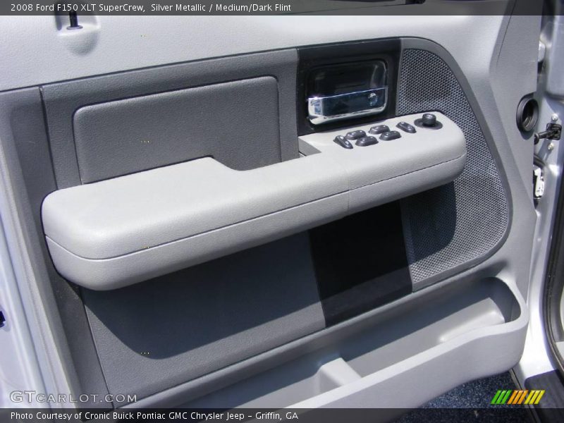 Silver Metallic / Medium/Dark Flint 2008 Ford F150 XLT SuperCrew
