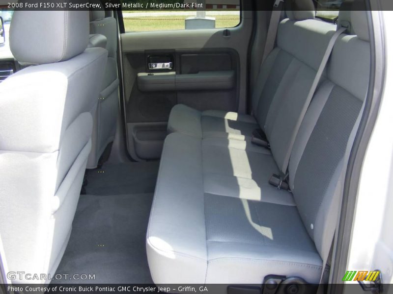 Silver Metallic / Medium/Dark Flint 2008 Ford F150 XLT SuperCrew