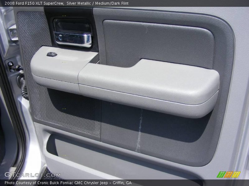 Silver Metallic / Medium/Dark Flint 2008 Ford F150 XLT SuperCrew