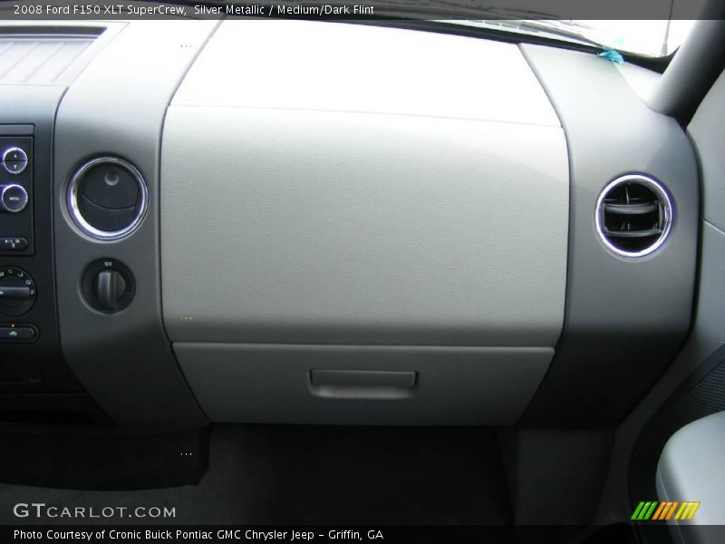 Silver Metallic / Medium/Dark Flint 2008 Ford F150 XLT SuperCrew