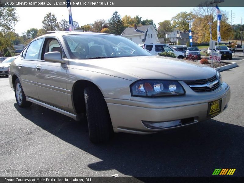 Sandstone Metallic / Neutral Beige 2005 Chevrolet Impala LS