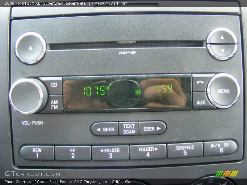 Silver Metallic / Medium/Dark Flint 2008 Ford F150 XLT SuperCrew