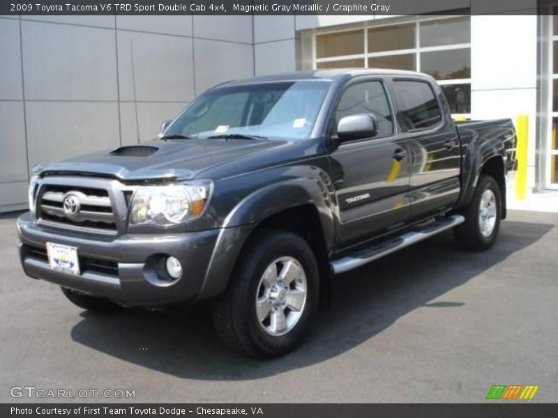 Magnetic Gray Metallic / Graphite Gray 2009 Toyota Tacoma V6 TRD Sport Double Cab 4x4