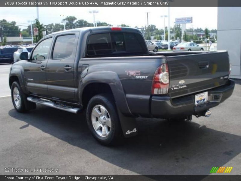 Magnetic Gray Metallic / Graphite Gray 2009 Toyota Tacoma V6 TRD Sport Double Cab 4x4