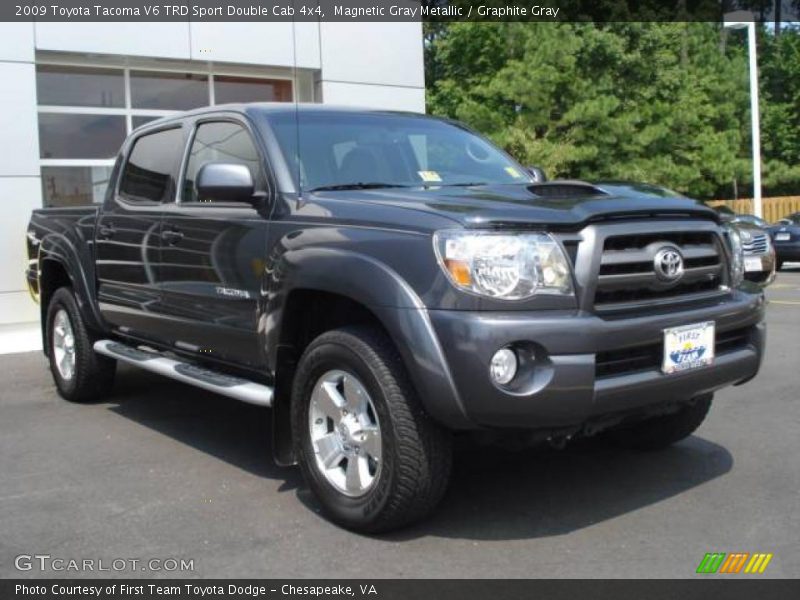 Magnetic Gray Metallic / Graphite Gray 2009 Toyota Tacoma V6 TRD Sport Double Cab 4x4