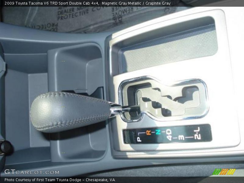 Magnetic Gray Metallic / Graphite Gray 2009 Toyota Tacoma V6 TRD Sport Double Cab 4x4