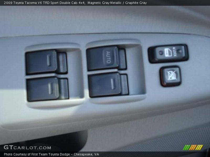 Magnetic Gray Metallic / Graphite Gray 2009 Toyota Tacoma V6 TRD Sport Double Cab 4x4