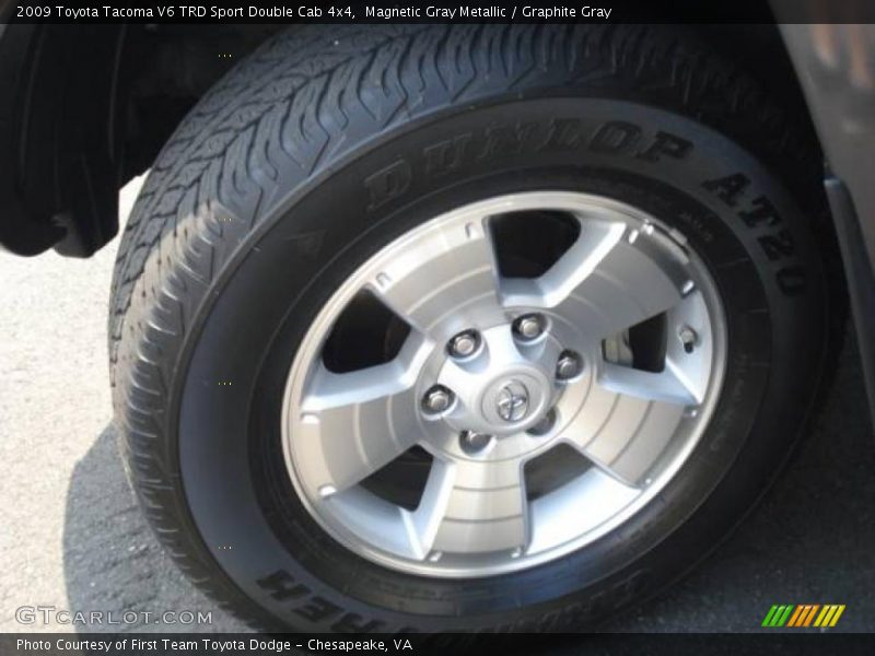 Magnetic Gray Metallic / Graphite Gray 2009 Toyota Tacoma V6 TRD Sport Double Cab 4x4