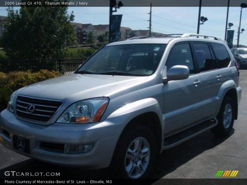 Titanium Metallic / Ivory 2006 Lexus GX 470