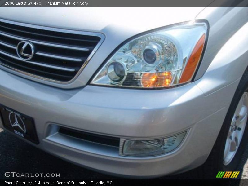 Titanium Metallic / Ivory 2006 Lexus GX 470