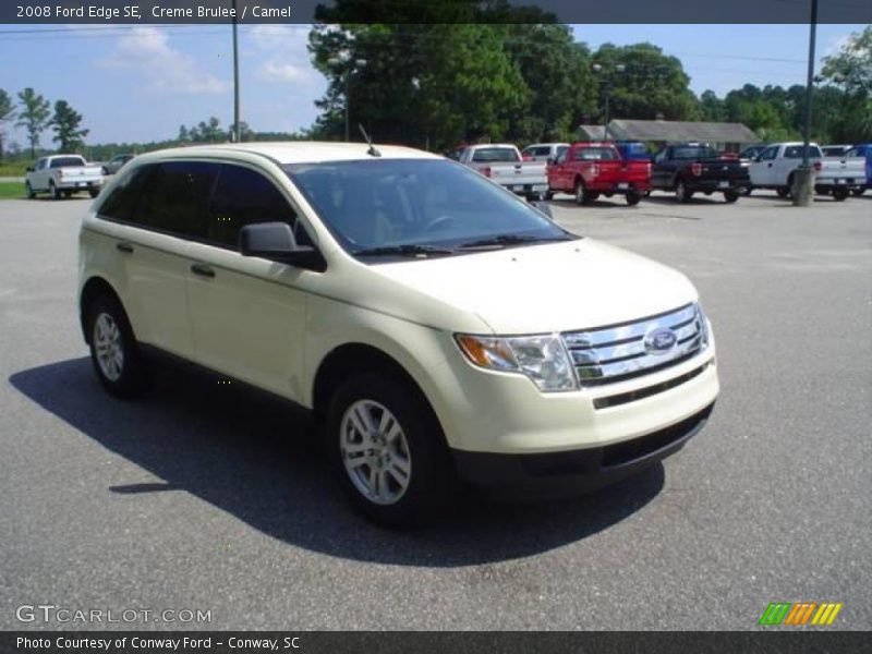 Creme Brulee / Camel 2008 Ford Edge SE