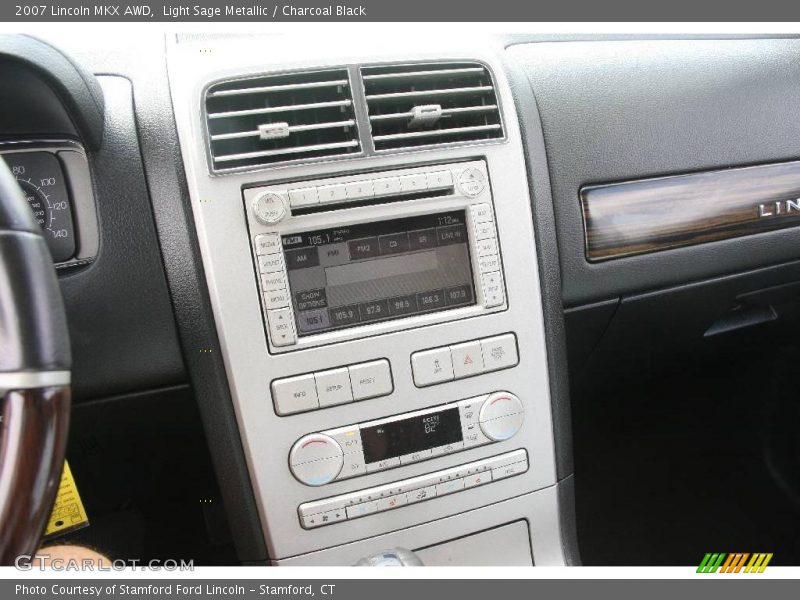 Light Sage Metallic / Charcoal Black 2007 Lincoln MKX AWD