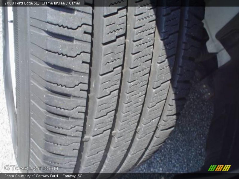 Creme Brulee / Camel 2008 Ford Edge SE
