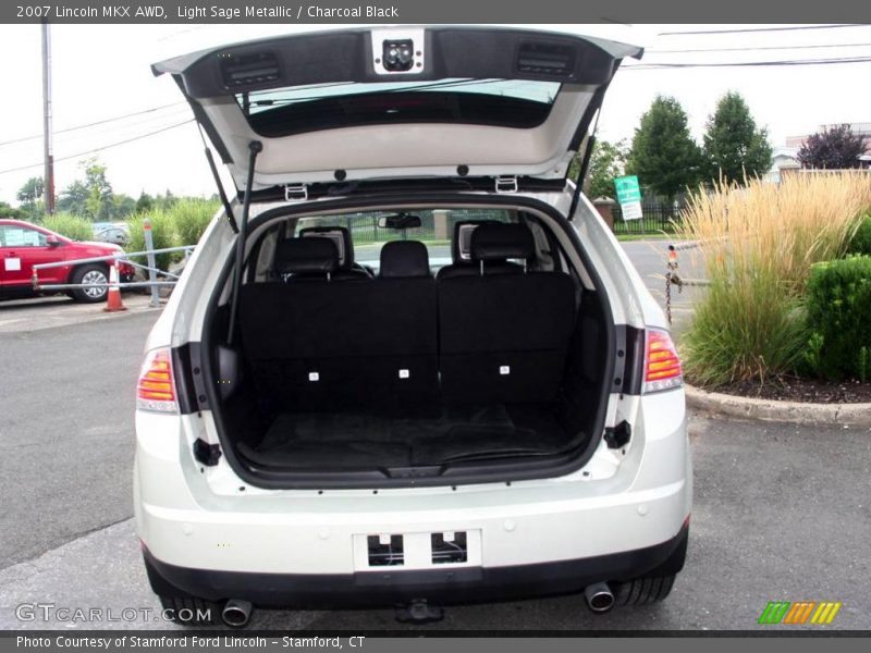 Light Sage Metallic / Charcoal Black 2007 Lincoln MKX AWD