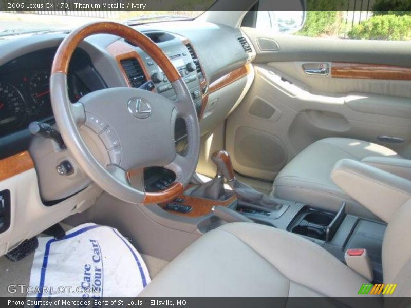 Titanium Metallic / Ivory 2006 Lexus GX 470