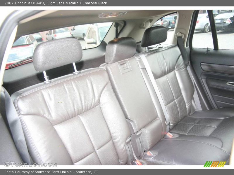Light Sage Metallic / Charcoal Black 2007 Lincoln MKX AWD