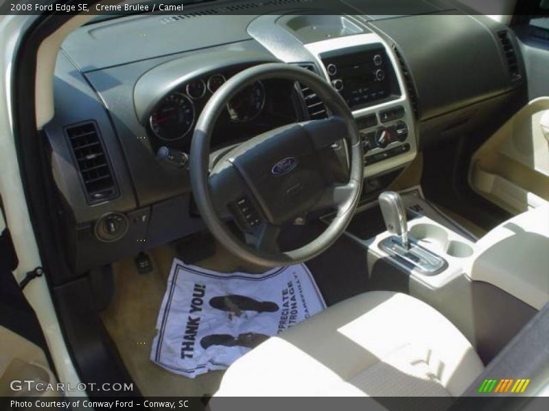 Creme Brulee / Camel 2008 Ford Edge SE