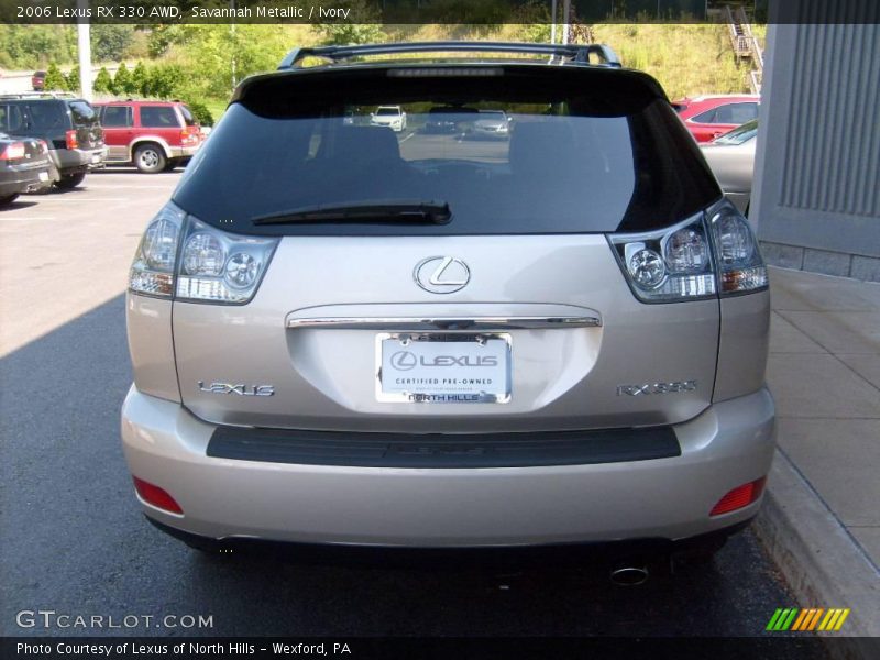 Savannah Metallic / Ivory 2006 Lexus RX 330 AWD
