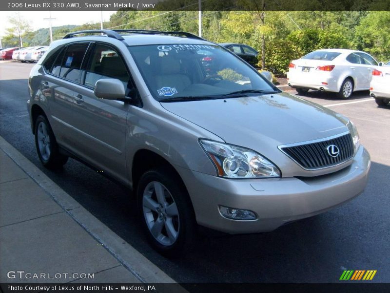 Savannah Metallic / Ivory 2006 Lexus RX 330 AWD