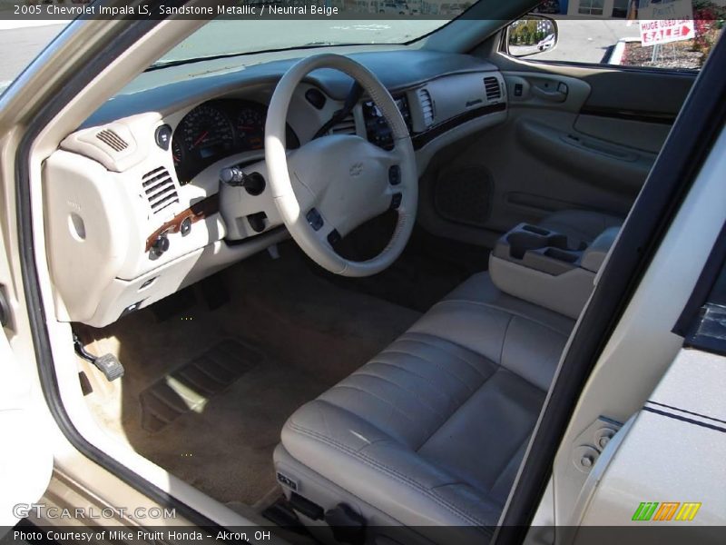 Sandstone Metallic / Neutral Beige 2005 Chevrolet Impala LS