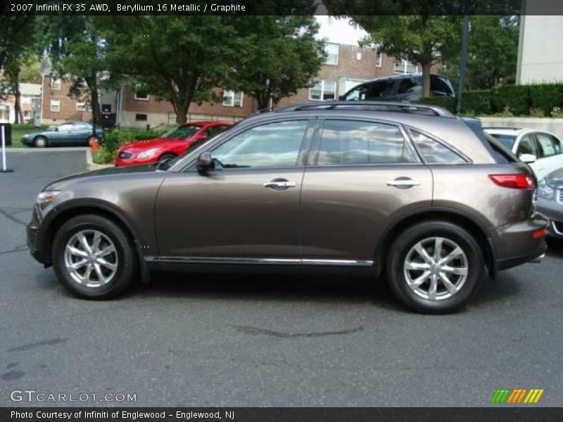 Beryllium 16 Metallic / Graphite 2007 Infiniti FX 35 AWD