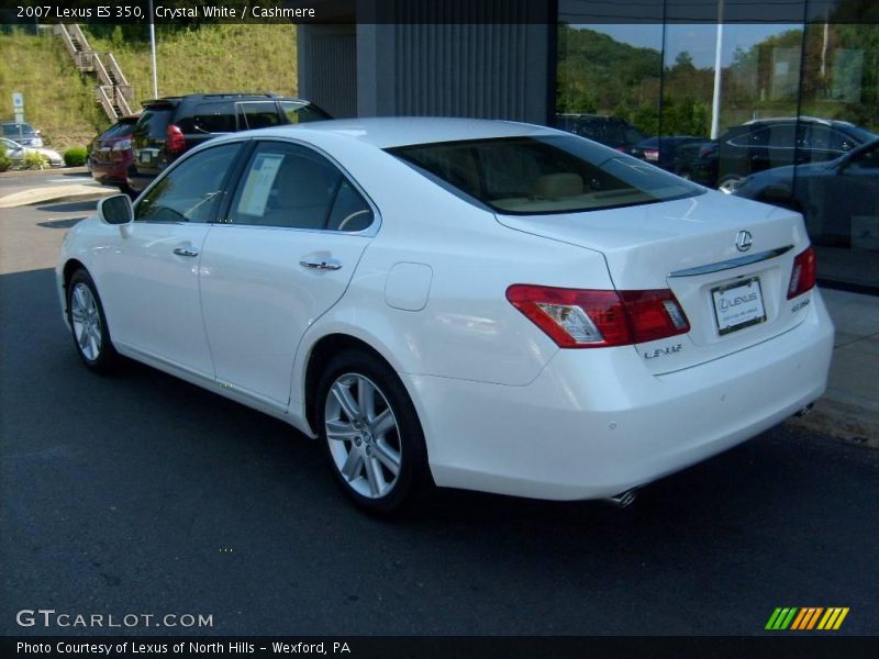 Crystal White / Cashmere 2007 Lexus ES 350