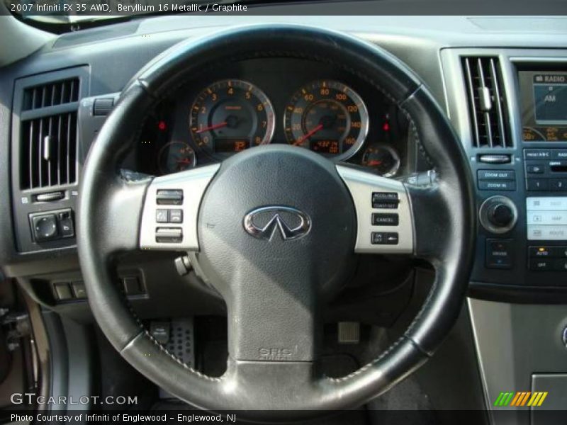 Beryllium 16 Metallic / Graphite 2007 Infiniti FX 35 AWD