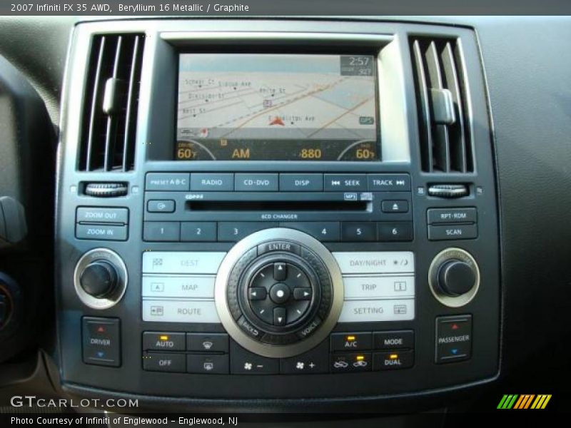 Beryllium 16 Metallic / Graphite 2007 Infiniti FX 35 AWD