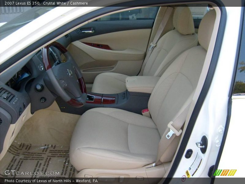 Crystal White / Cashmere 2007 Lexus ES 350