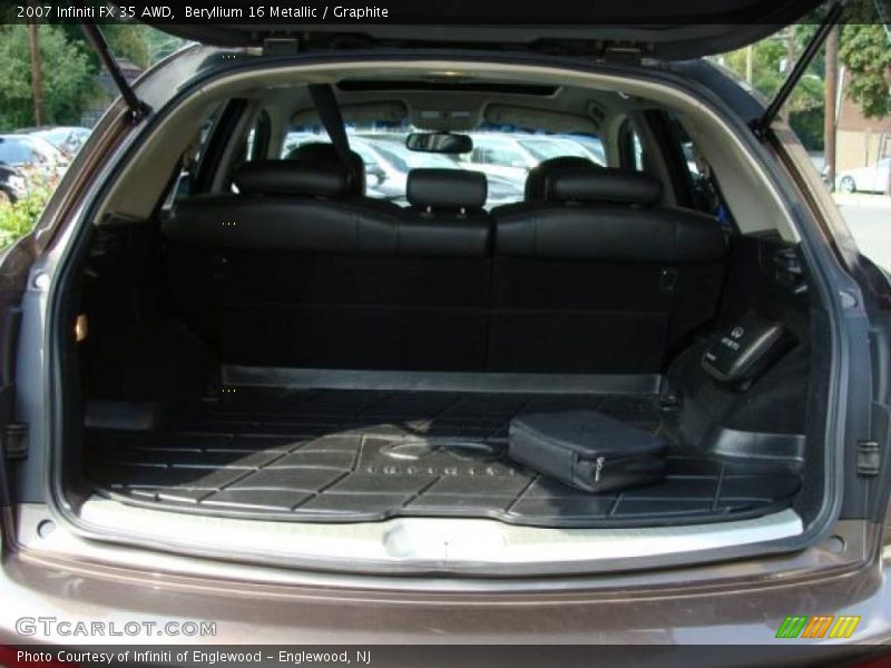 Beryllium 16 Metallic / Graphite 2007 Infiniti FX 35 AWD