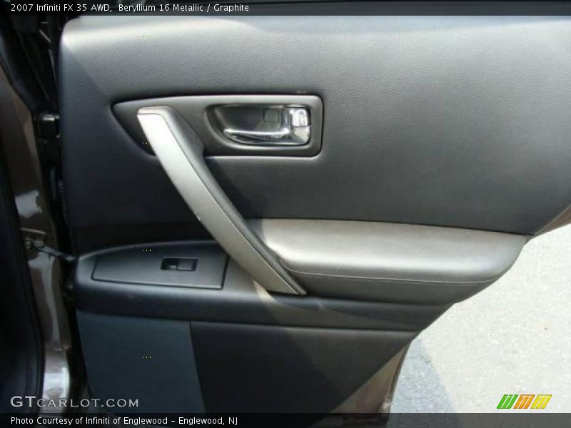 Beryllium 16 Metallic / Graphite 2007 Infiniti FX 35 AWD