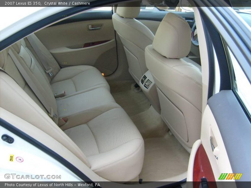 Crystal White / Cashmere 2007 Lexus ES 350