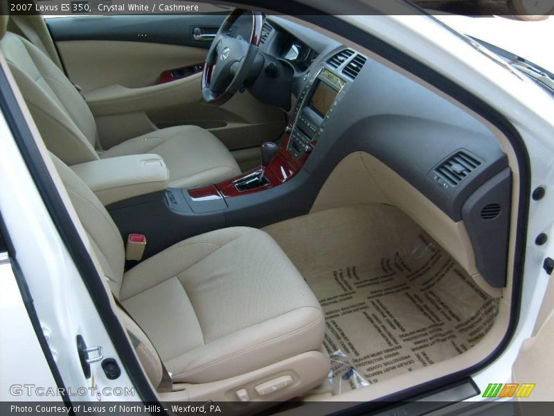 Crystal White / Cashmere 2007 Lexus ES 350