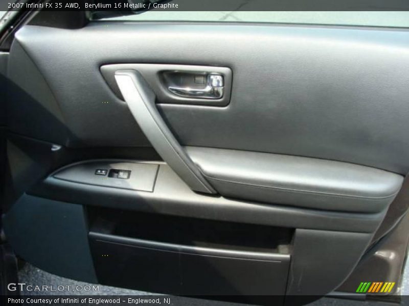 Beryllium 16 Metallic / Graphite 2007 Infiniti FX 35 AWD