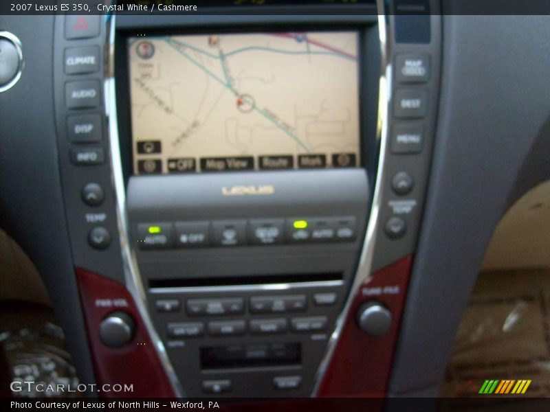 Crystal White / Cashmere 2007 Lexus ES 350