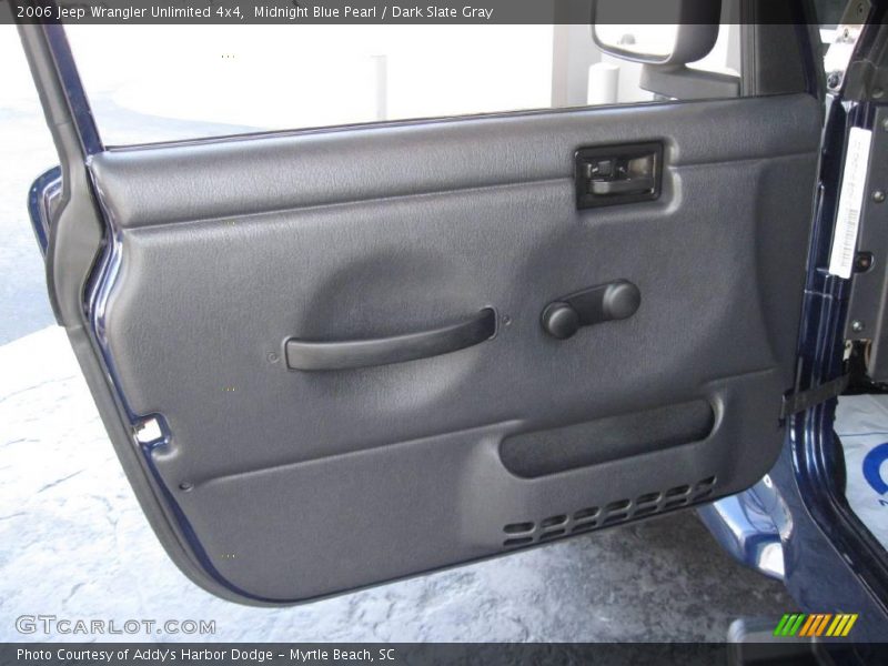 Midnight Blue Pearl / Dark Slate Gray 2006 Jeep Wrangler Unlimited 4x4