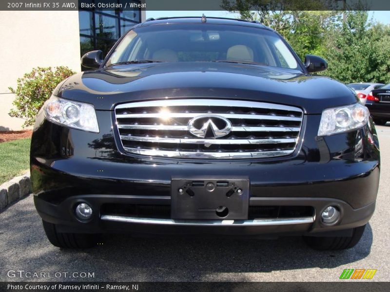 Black Obsidian / Wheat 2007 Infiniti FX 35 AWD