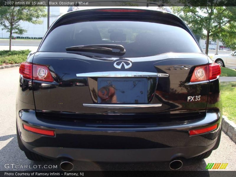 Black Obsidian / Wheat 2007 Infiniti FX 35 AWD