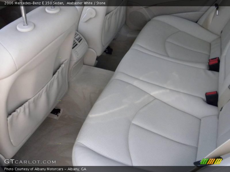 Alabaster White / Stone 2006 Mercedes-Benz E 350 Sedan