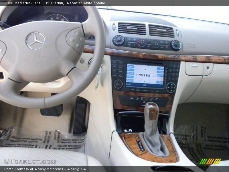 Alabaster White / Stone 2006 Mercedes-Benz E 350 Sedan