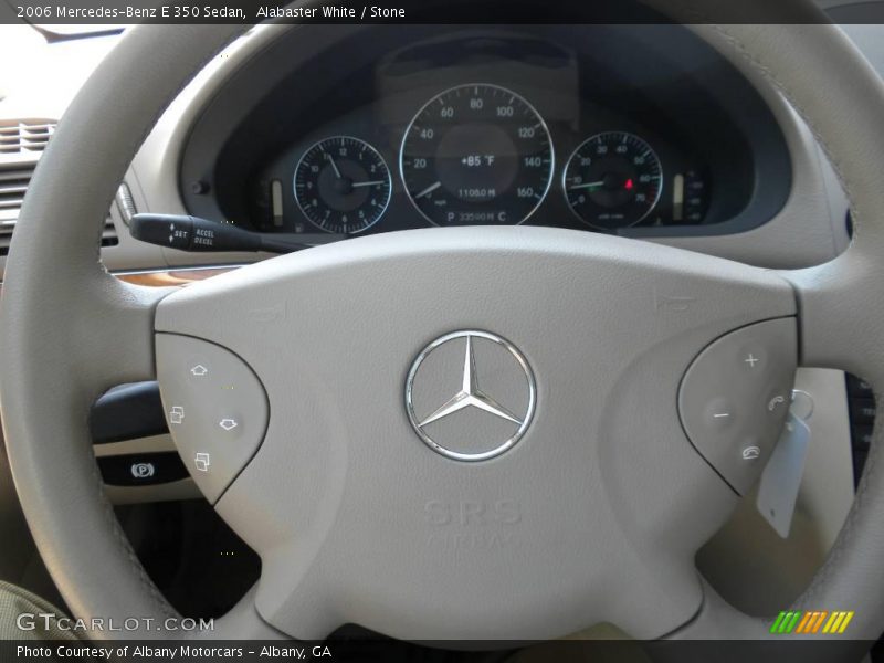 Alabaster White / Stone 2006 Mercedes-Benz E 350 Sedan