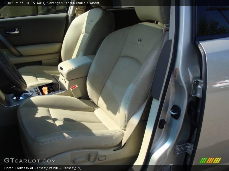 Serengeti Sand Metallic / Wheat 2007 Infiniti FX 35 AWD