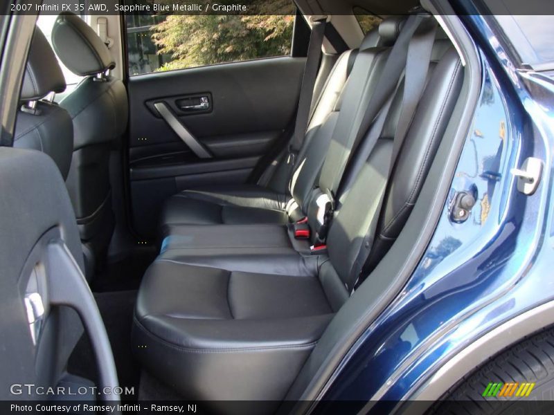 Sapphire Blue Metallic / Graphite 2007 Infiniti FX 35 AWD