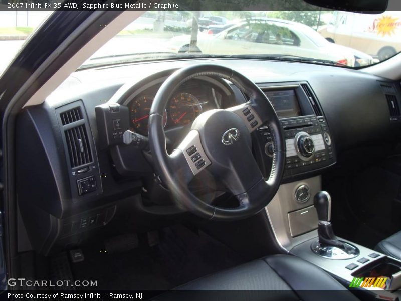 Sapphire Blue Metallic / Graphite 2007 Infiniti FX 35 AWD