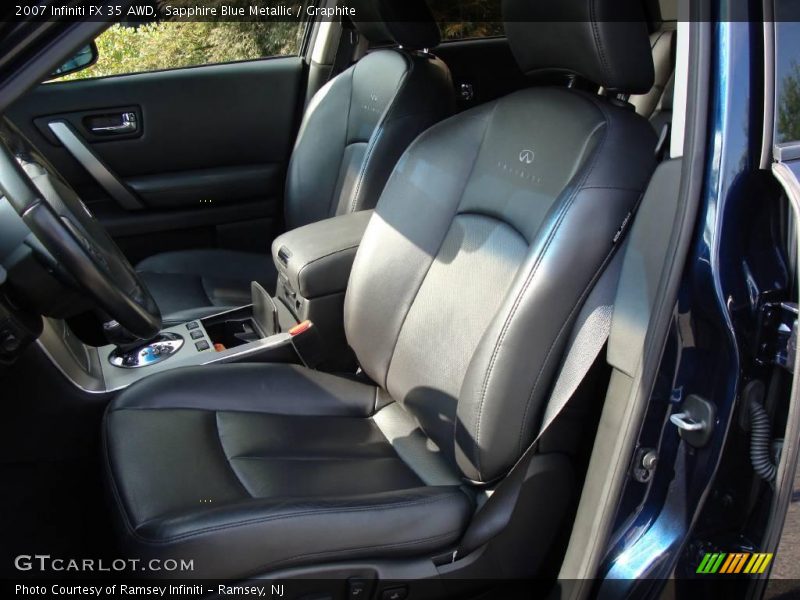 Sapphire Blue Metallic / Graphite 2007 Infiniti FX 35 AWD