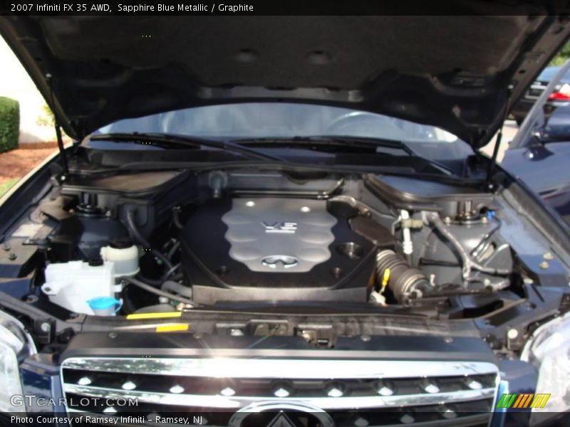 Sapphire Blue Metallic / Graphite 2007 Infiniti FX 35 AWD